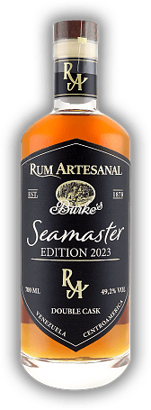 Rum Artesanal Burke´s Seamaster Edition 2023 Blended Rum 49,2% Rum Artesanal Burke´s Seamaster Edition 2023 Blended Rum 49,2% Ein facettenreicher Rum mit vielseitigen Genussmöglichkeiten. 0,7	 Liter - Vol 49,2%
