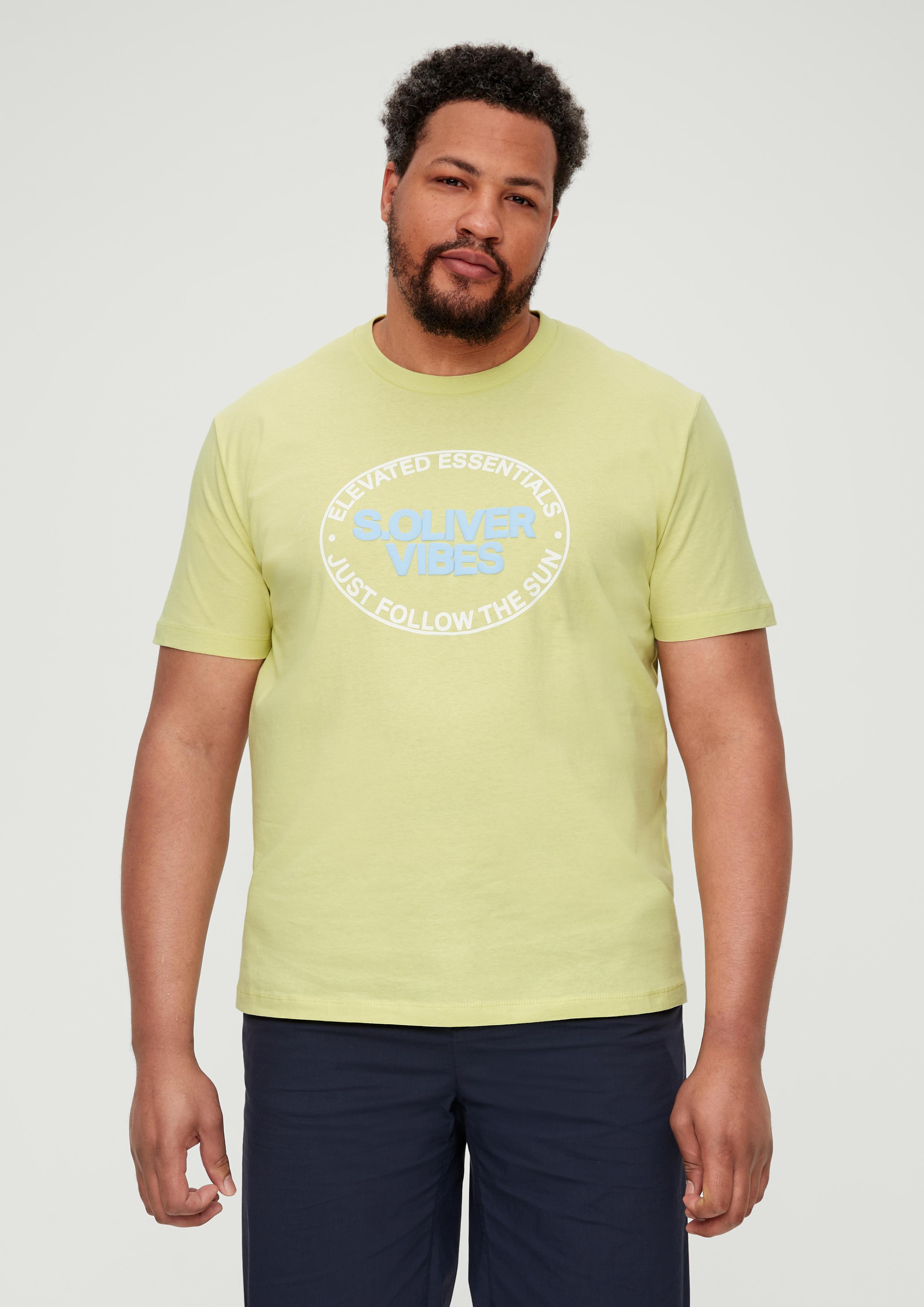 Baumwollshirt mit Frontprint  2135537-70D1