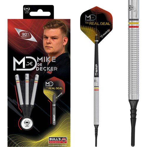 BULL'S DARTPFEIL MIKE DE DECKER SOFT DART, 90 % TUNGSTEN