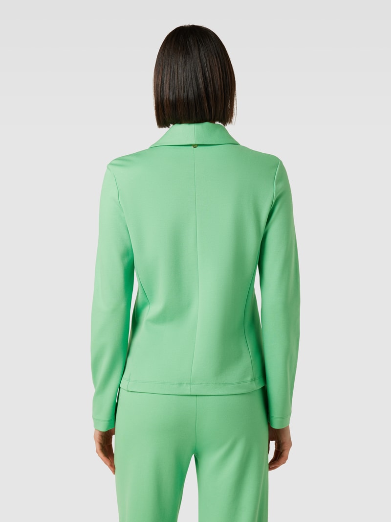 Blazer mit Schalkragen in grün