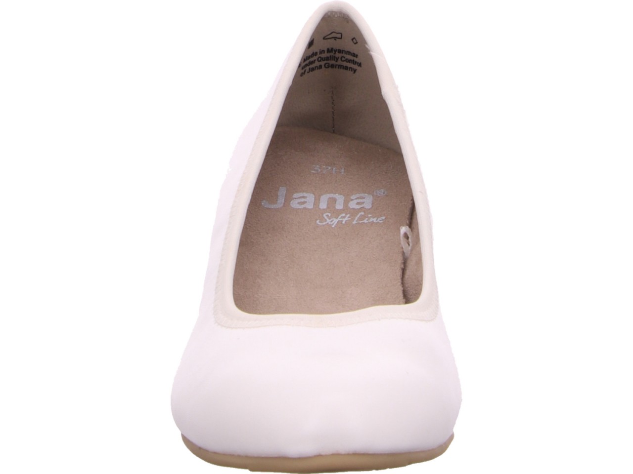 JANA Modische Pumps weiss