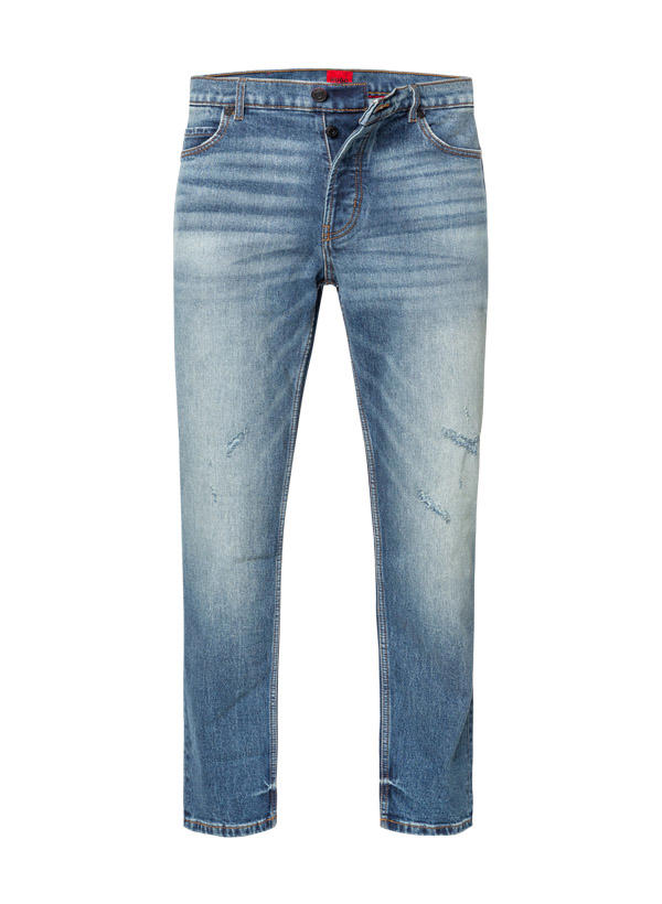 HUGO, Jeans 634, Tapered Fit, Baumwoll-Stretch, jeansblau