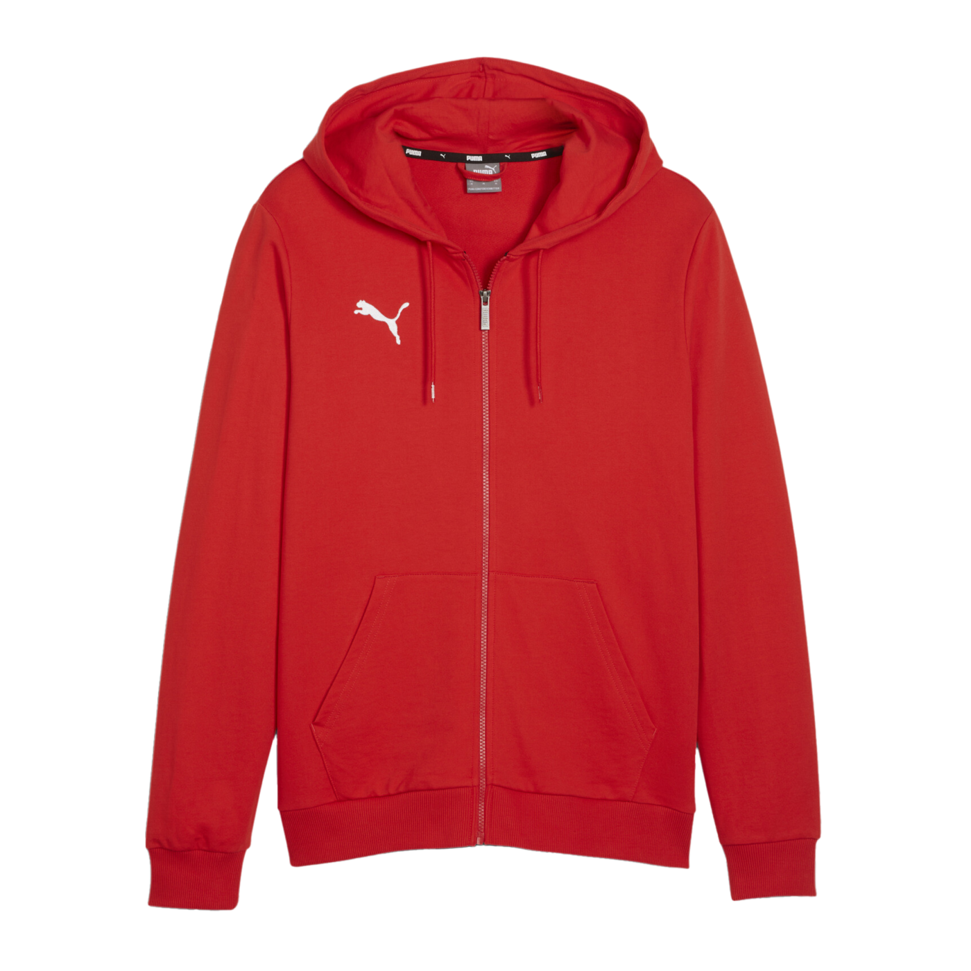 PUMA teamGOAL Casuals Kapuzenjacke Rot F01