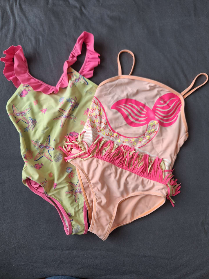 Billieblush Badeanzug in Gelb günstig kaufen 140