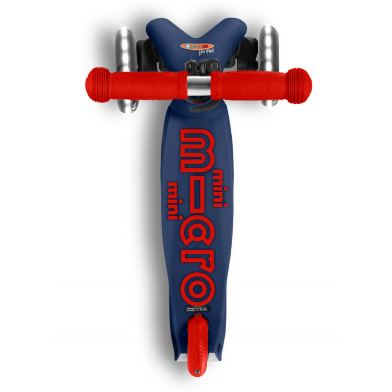 Trottinette 3 roues pliable – Mini Micro Deluxe Pliable Bleu Marine