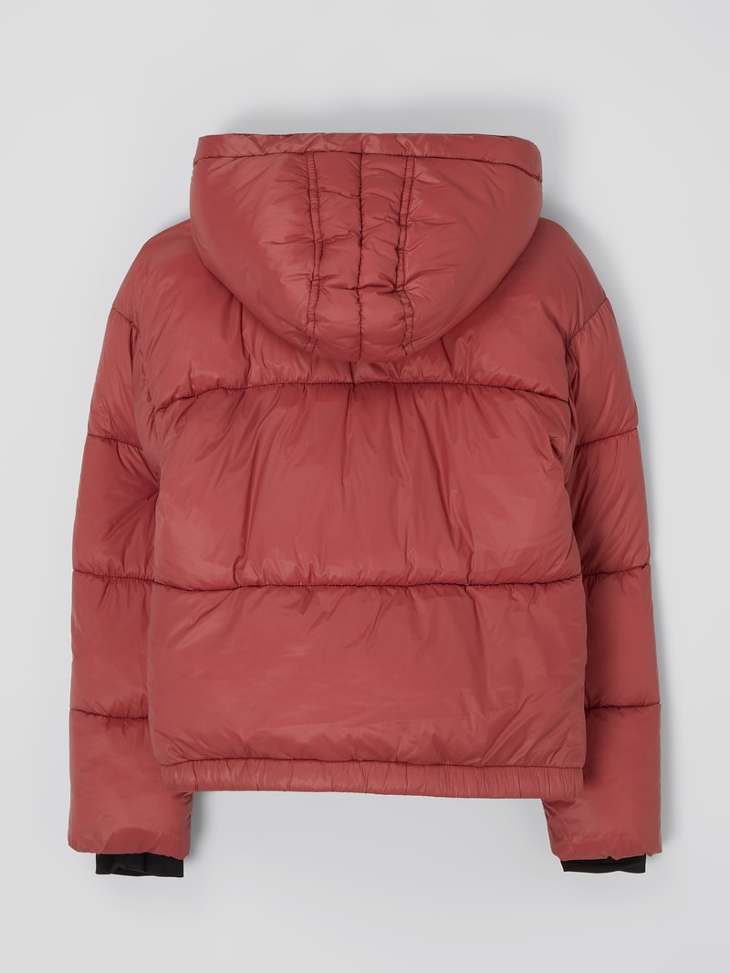 Steppjacke mit Kapuze Modell 'Lima' in altrosa