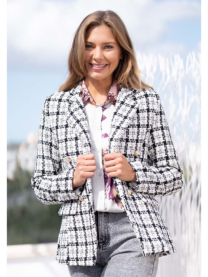 miss goodlife Blazer in Schwarz/ Weiß günstig kaufen