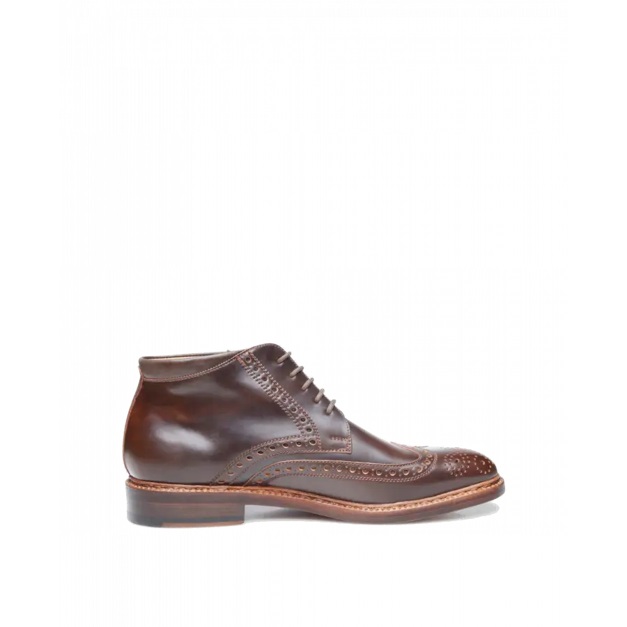 Heinrich Dinkelacker - Stiefeletten LUZERN FULL-BROGUE C Cordovan - braun