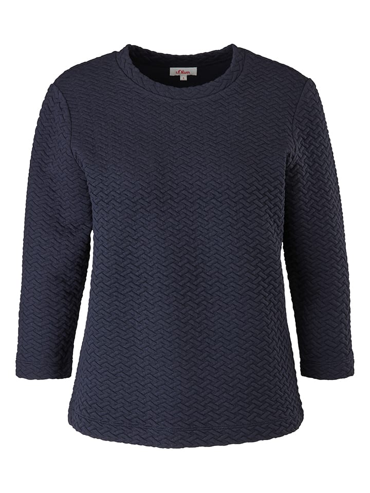 s.Oliver BLACK LABEL Bluse in Dunkelblau günstig kaufen