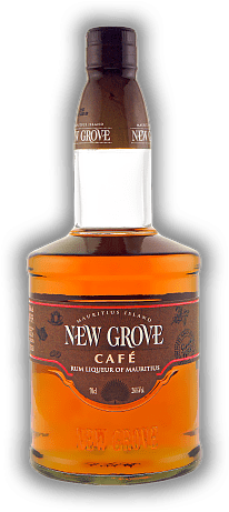New Grove Rum Likör Café New Grove Rum Likör Café Rum-Café Likör aus Mauritius. 0,7	 Liter - Vol 26%