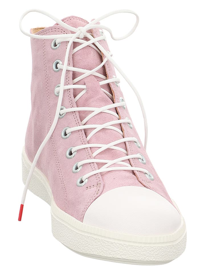 Think! Leder-Sneakers in Rosa günstig kaufen