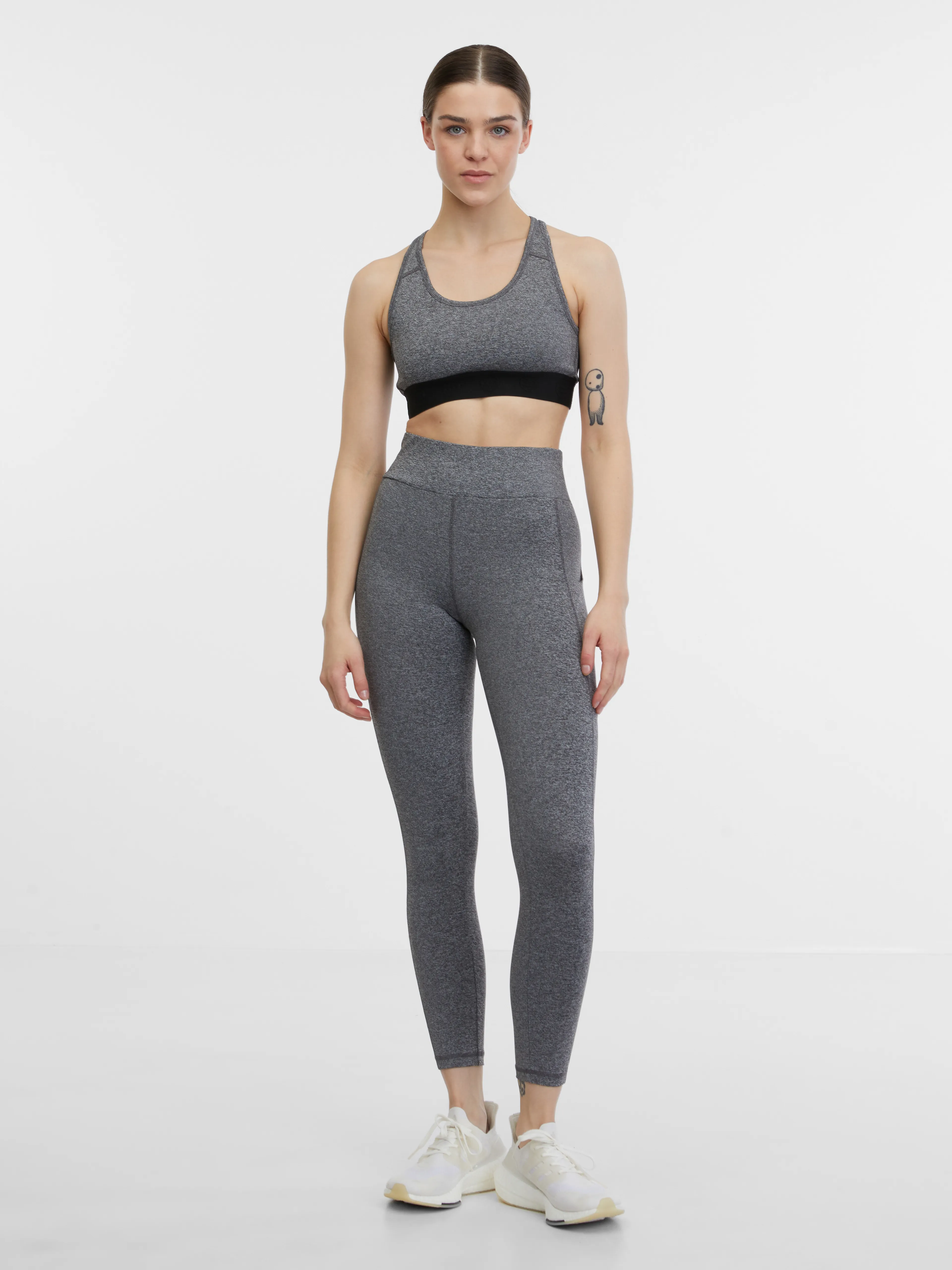 Graue Damen-Sport-Leggings ORSAY