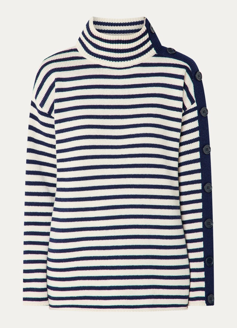 Maglione a righe in maglia fine di misto lana di Claudie Pierlot