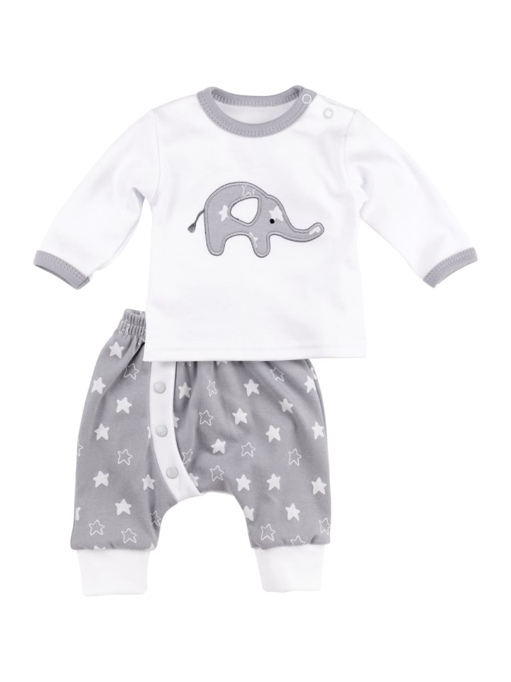 Baby Sweets Erstausstattung-Set Little Elephant in weiss günstig kaufen