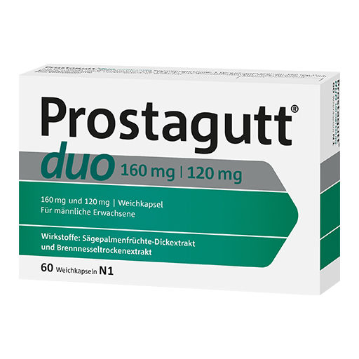 PROSTAGUTT duo 160 mg/120 mg Weichkapseln  60 St  Weichkapseln
