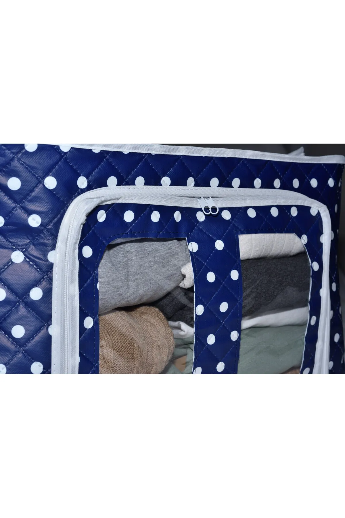 Seryat  Ser&yat Aufbewahrungsschrank mit gepunktetem Fenster und Stahlrahmen, Aufbewahrungsschrank, Organizer, Aufbewahrung, Aufbewahrung, mittelgroß, 40 x 50 x 30 cm