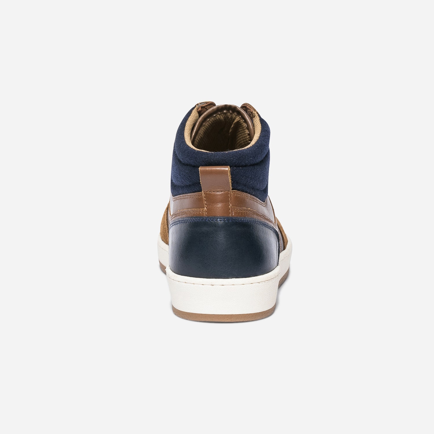 Basket cognac et marine éco-conçue bi matière