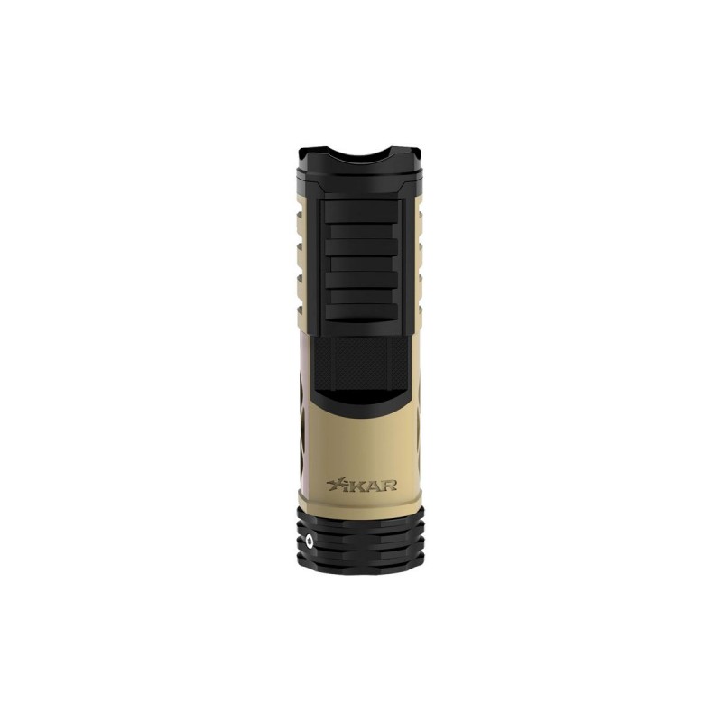 Feuerzeug Jetflamme, Xikar Tactical 1 Single Tan \/ Black