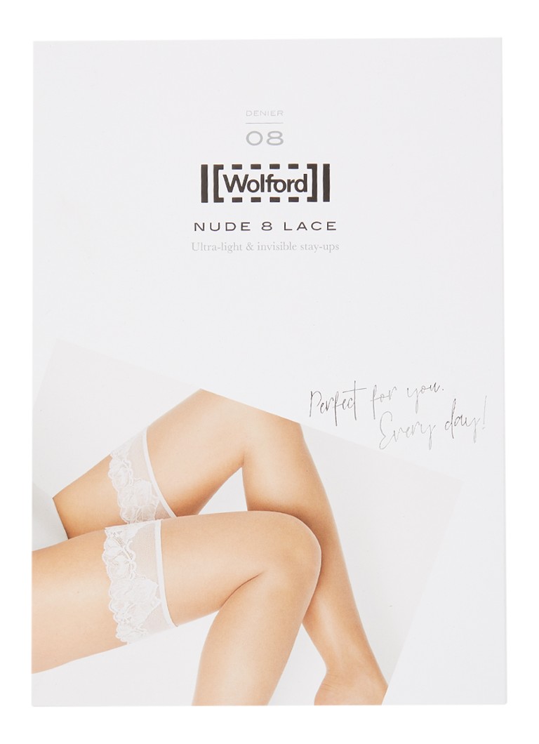 Wolford Nude 8 Lace Self-Ups, 8 Denier