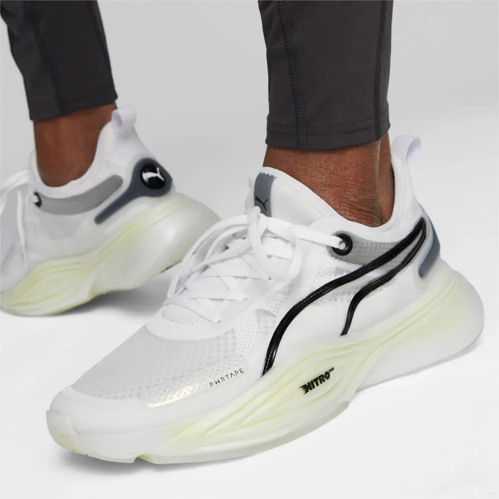 PUMA PWR Nitro Squared Fitnessschuhe 378687_03 / weiss