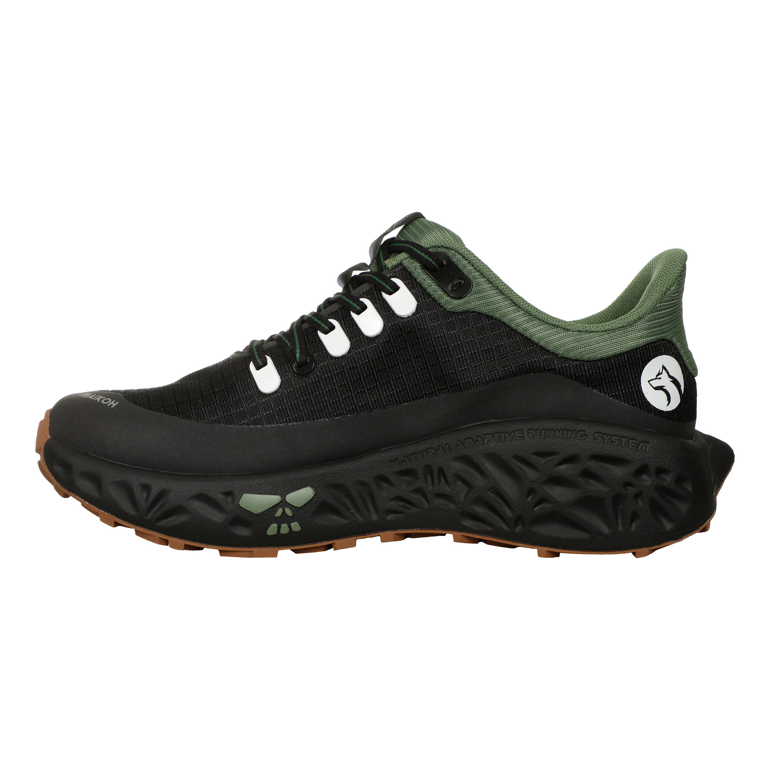 Maikoh Trailschuh - Schwarz, Oliv