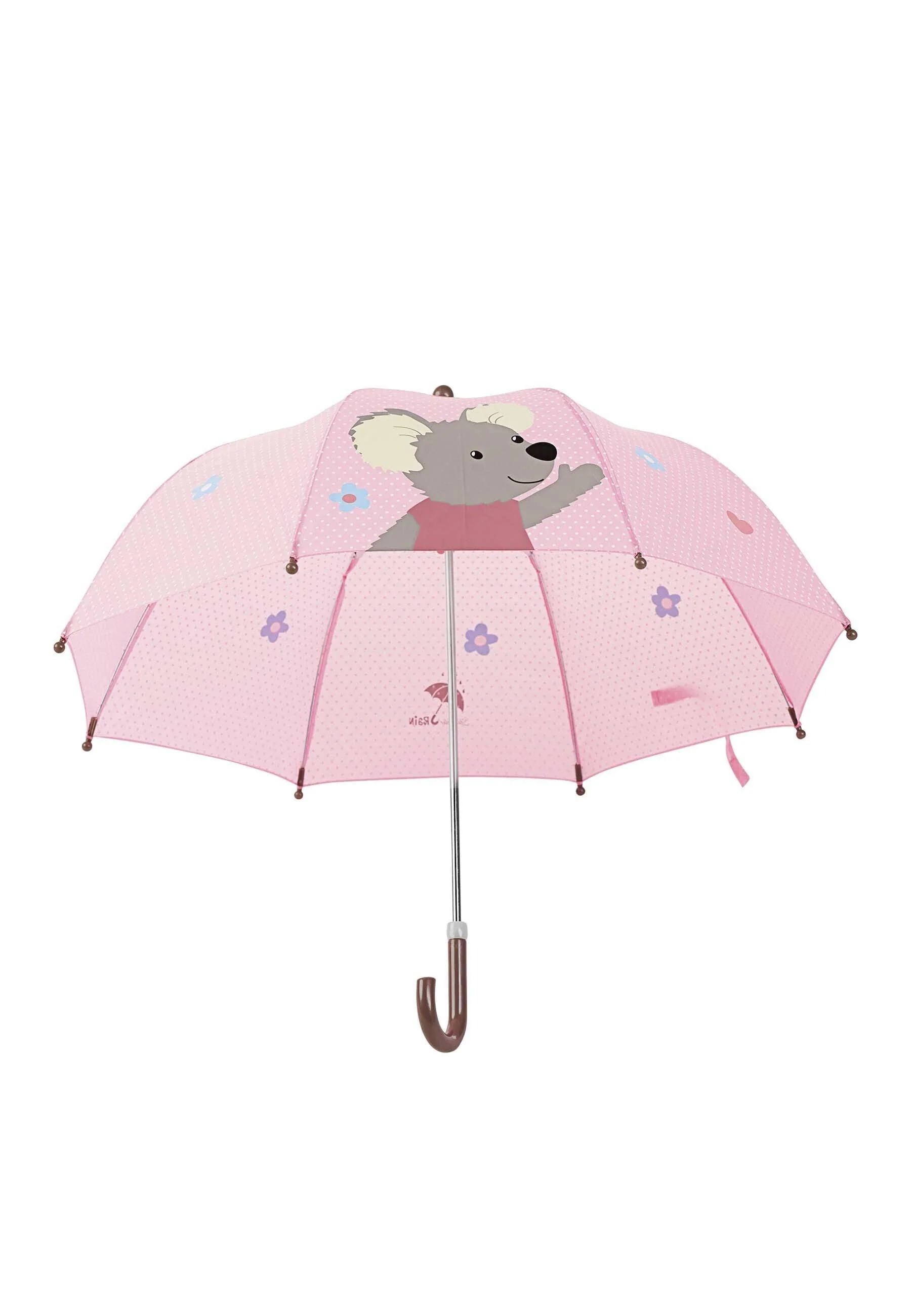 Kinder Regenschirm Maus Mabel in Rosa und Grau