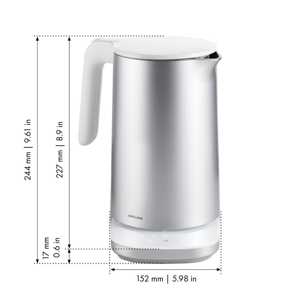 Starterset Wasserkocher, silber