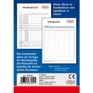 Spiel- & Knobelblock