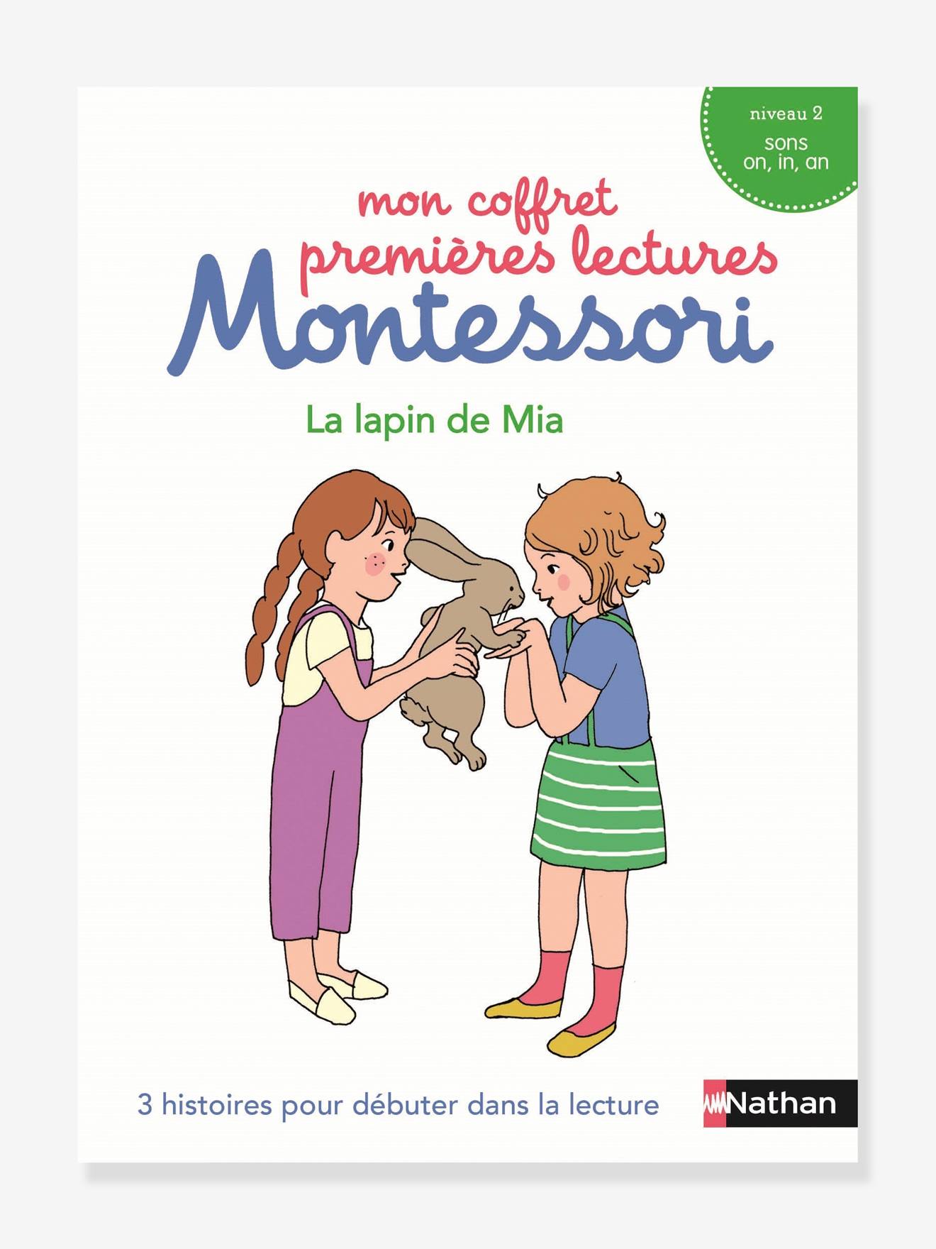 Coffret éducatif Premières lectures Montessori NATHAN