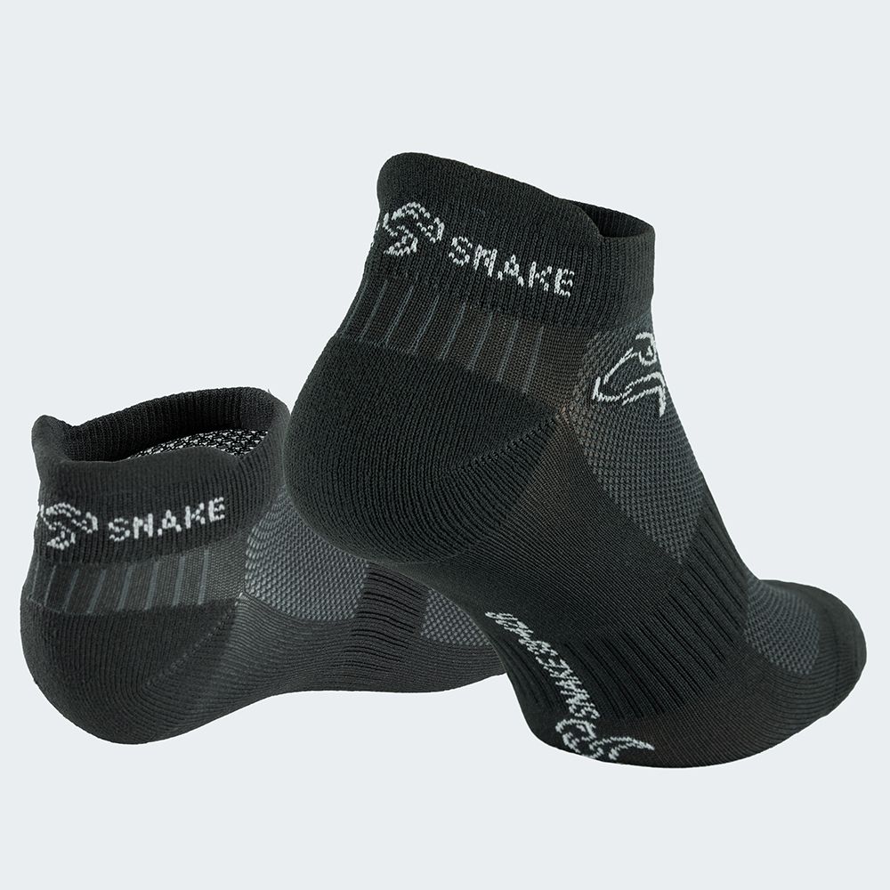Black Snake Perfect Trail 2-Paar Grey Sneaker Laufsocken