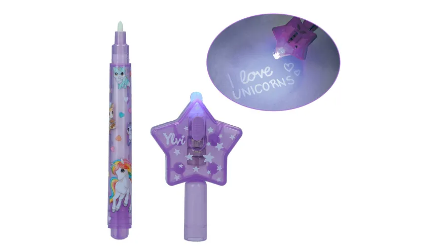 DEPESCHE Ylvi Geheim Stift mit LED-Licht