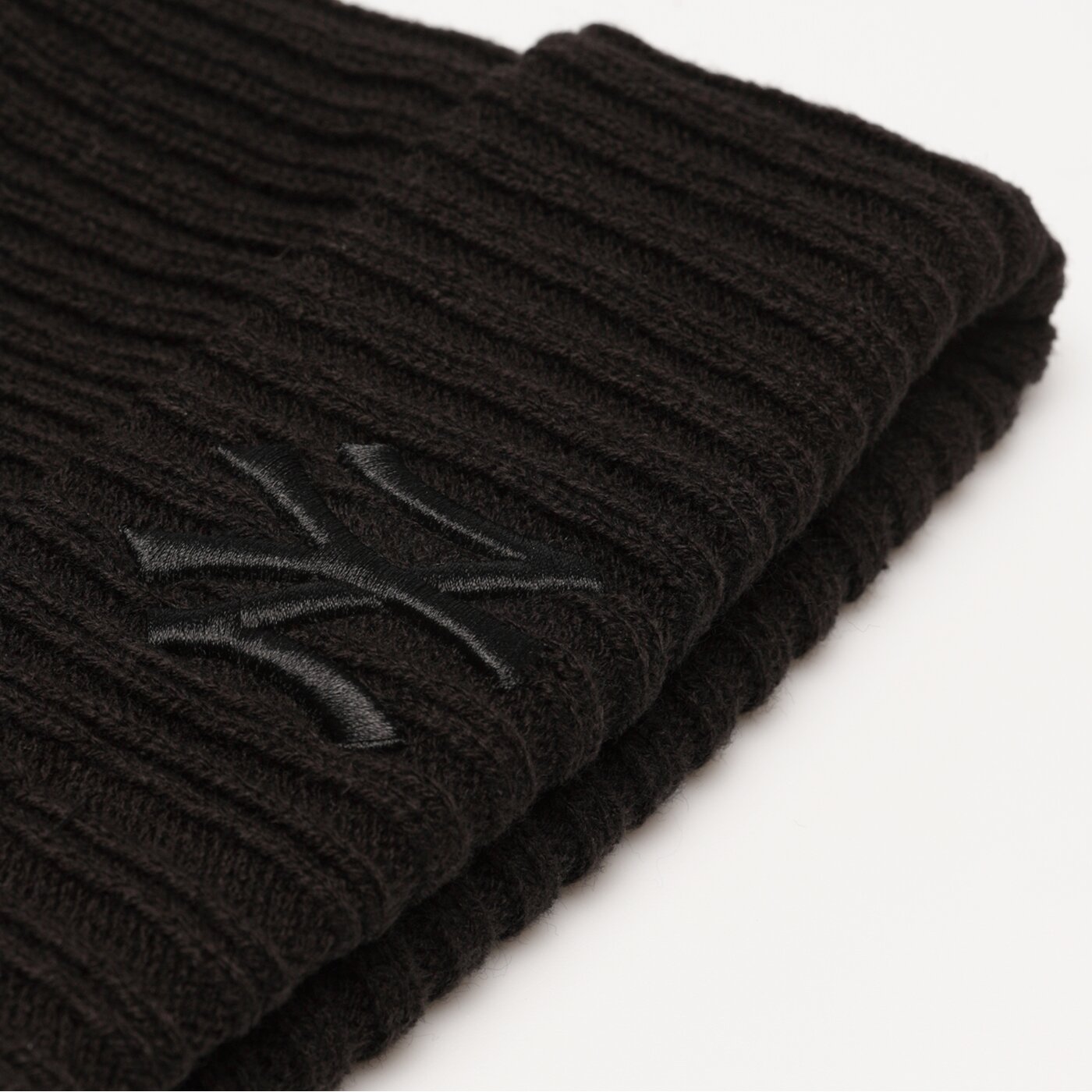NEW ERA MÜTZE WMNS DOUBLE POM BEANIE NYY NEW YORK YANKEES Schwarz