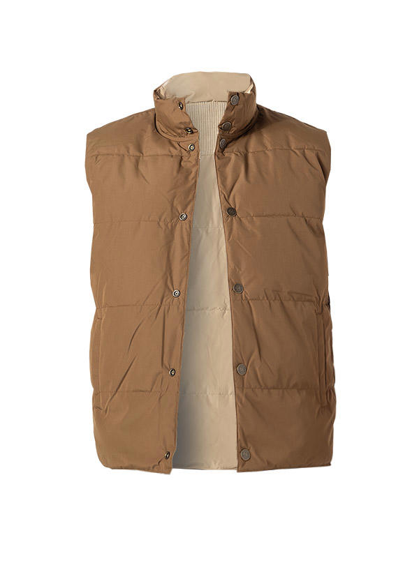 Lee, Wendeweste, Mikrofaser, beige-ocker