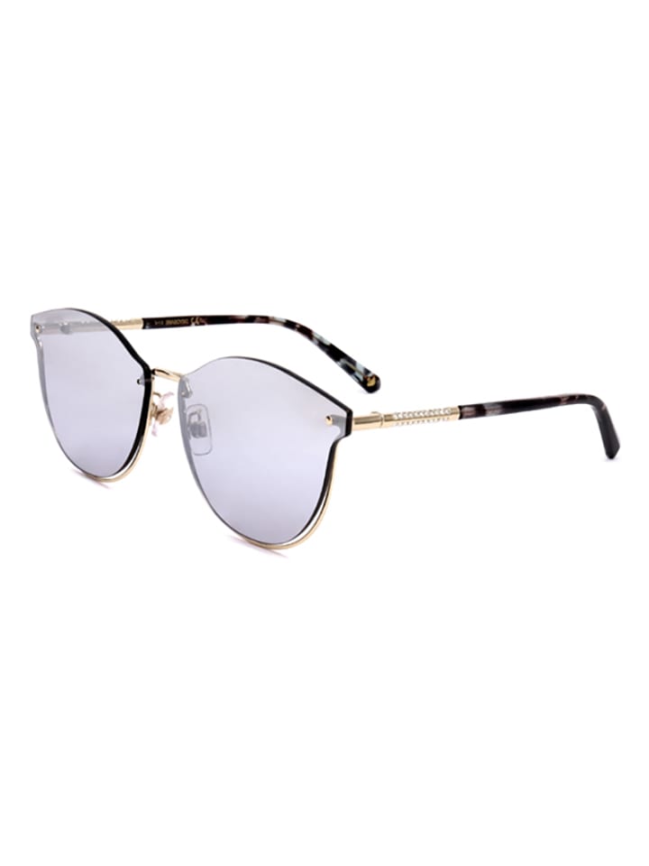 Swarovski Damen-Sonnenbrille in Gold/ Lila günstig kaufen 66