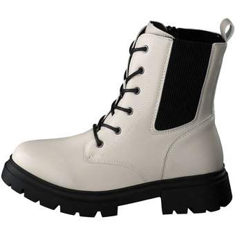 Barbarella Schnür Boots in beige