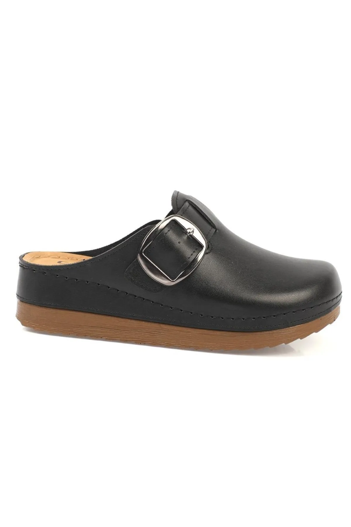 Capone Outfitters  Anatomisch weiche, bequeme Mutterhausschuhe mit Keilabsatz