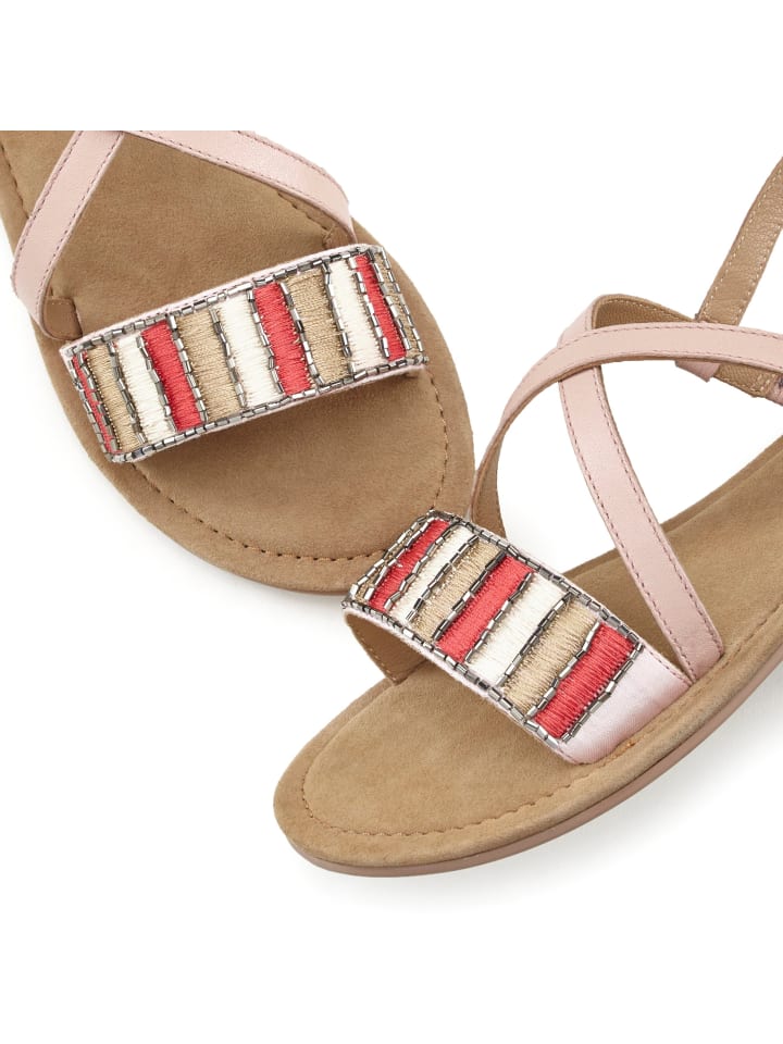 LASCANA Sandale in rosé günstig kaufen