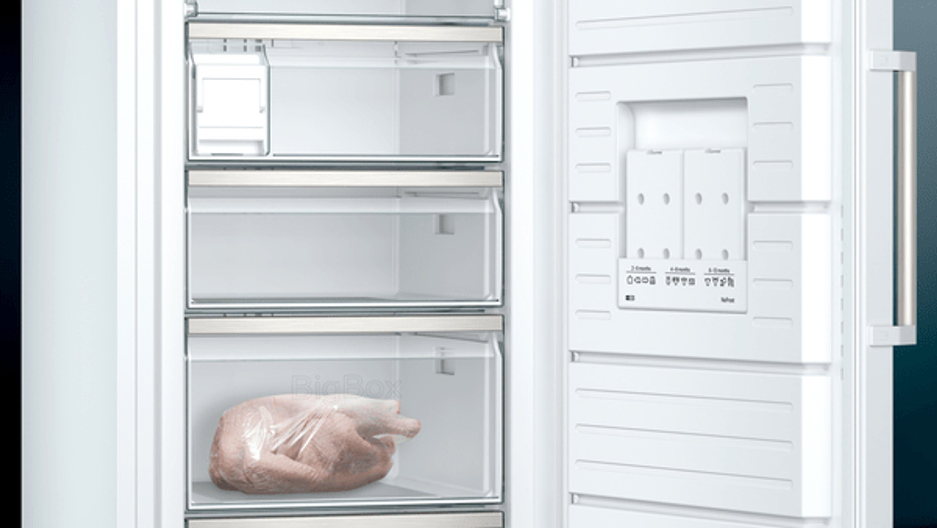 SIEMENS Gefrierschrank GS54NAWDV, 176 cm hoch, 70 cm breit