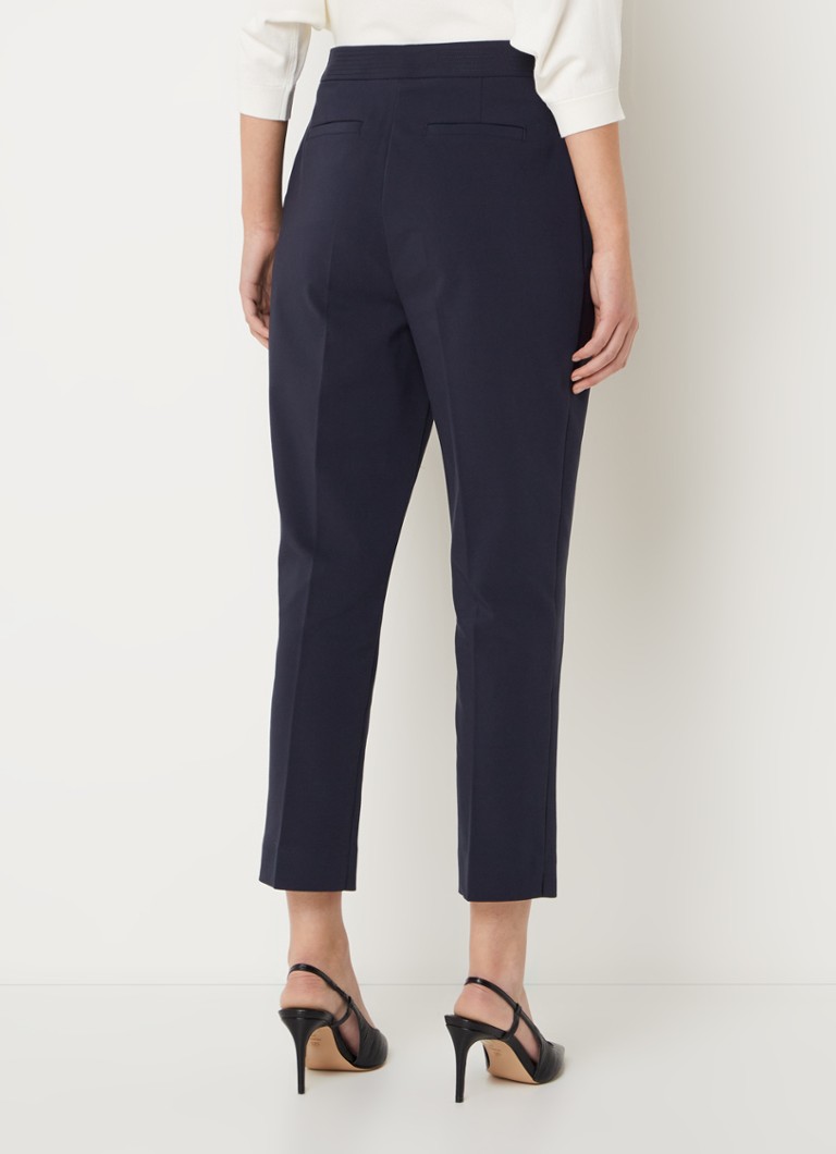 Pantaloni chino cu talie înaltă și croială conică de la Phase Eight Ulrica.