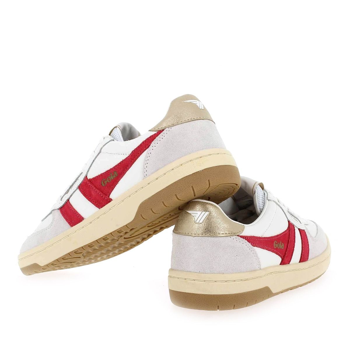 Gola  HAWK CLB336 - Blanc Rouge