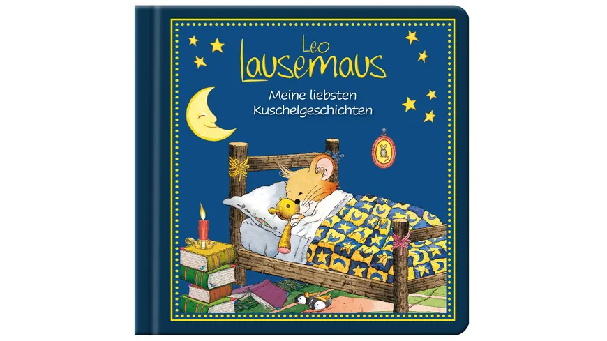 Leo Lausemaus - Meine liebsten Kuschelgeschichten Kinderbuch mit Gute-Nacht-Geschichten zum Vorlesen für Kinder ab 2 Jahren bunt