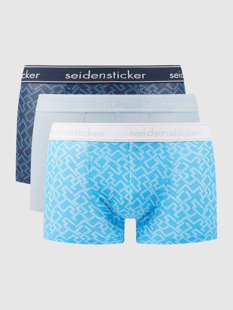 Trunks im 3er-Pack in hellblau