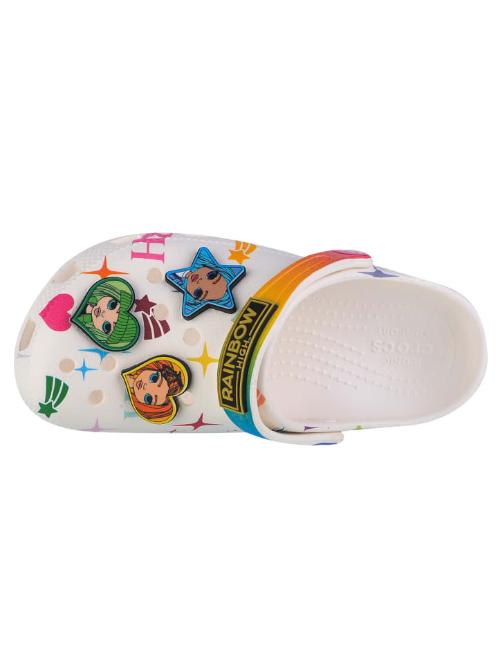 Crocs Crocs Classic Rainbow High Kids Clog in Weiß günstig kaufen