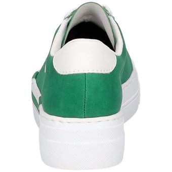 Rieker Plateau Sneaker in grün