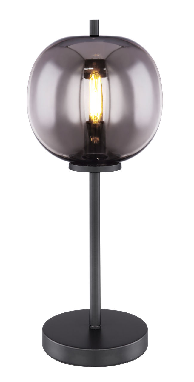 Globo Lighting - BLACKY - Tischleuchte Metall schwarz, 1x E14