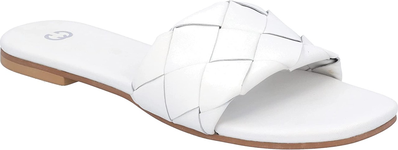 JOSEF SEIBEL Pantoletten weiss Arona02