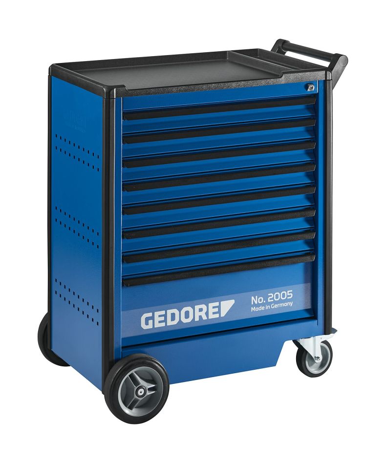 Gedore 2003554 2005 0701 Cărucior de scule cu 8 sertare
