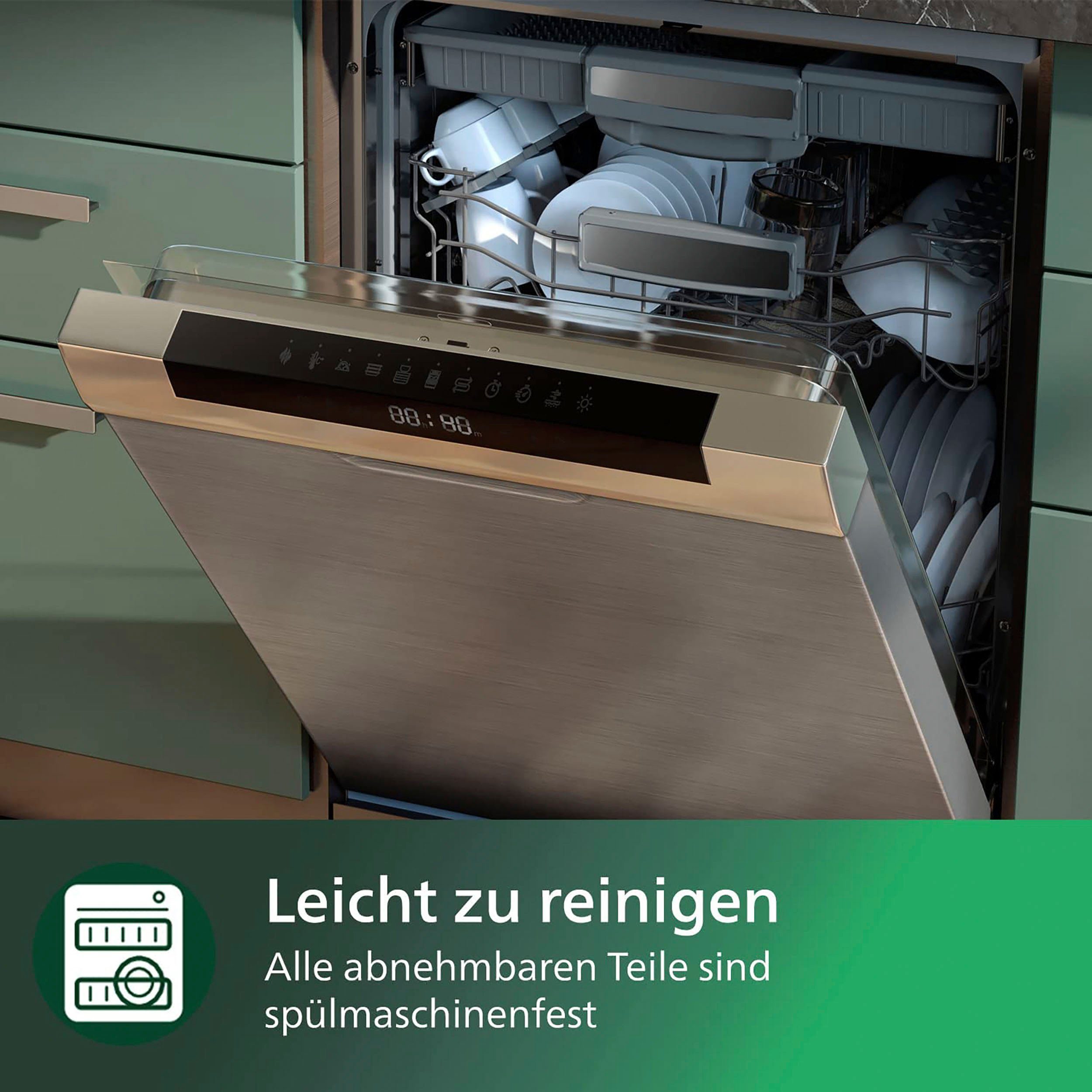 Philips Heißluftfritteuse Airfryer XXL HD9285/96, 2000 W, Gratis Backeinsatz+Grillplatte, WiFi Konnektivität, Warmhaltefunktion