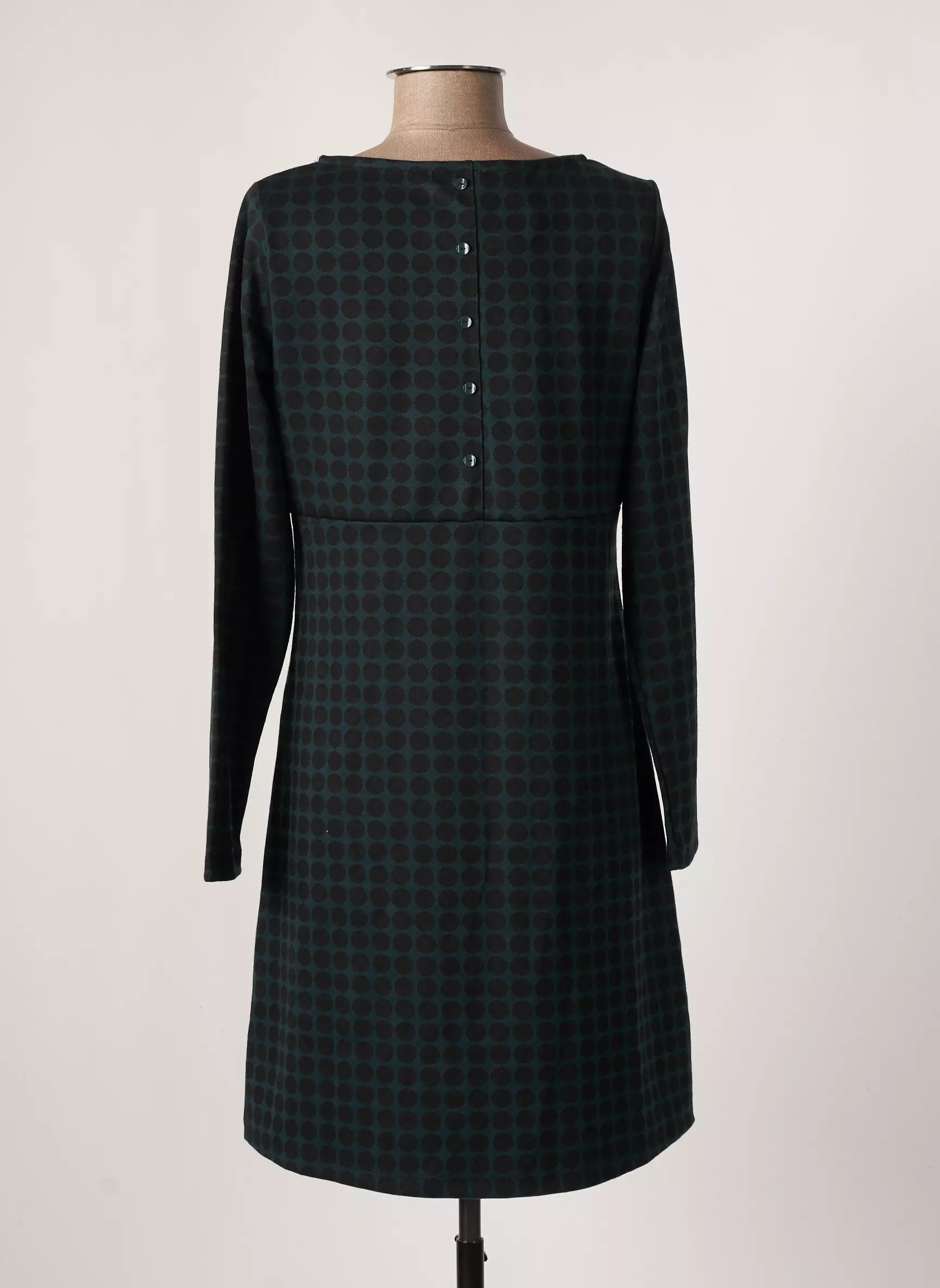 Surkana Robes Courtes Femme couleur vert