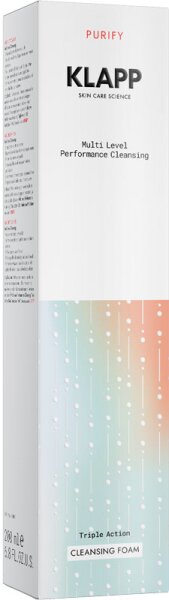 KLAPP Skin Care Science Triple Action Cleansing Foam Reinigungsschaum